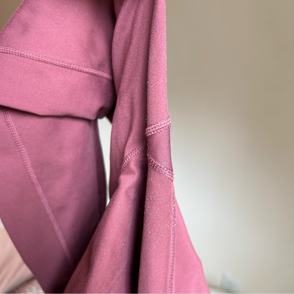 Maroon yogalicios‎ leggings; size: M - Picture 4 of 8